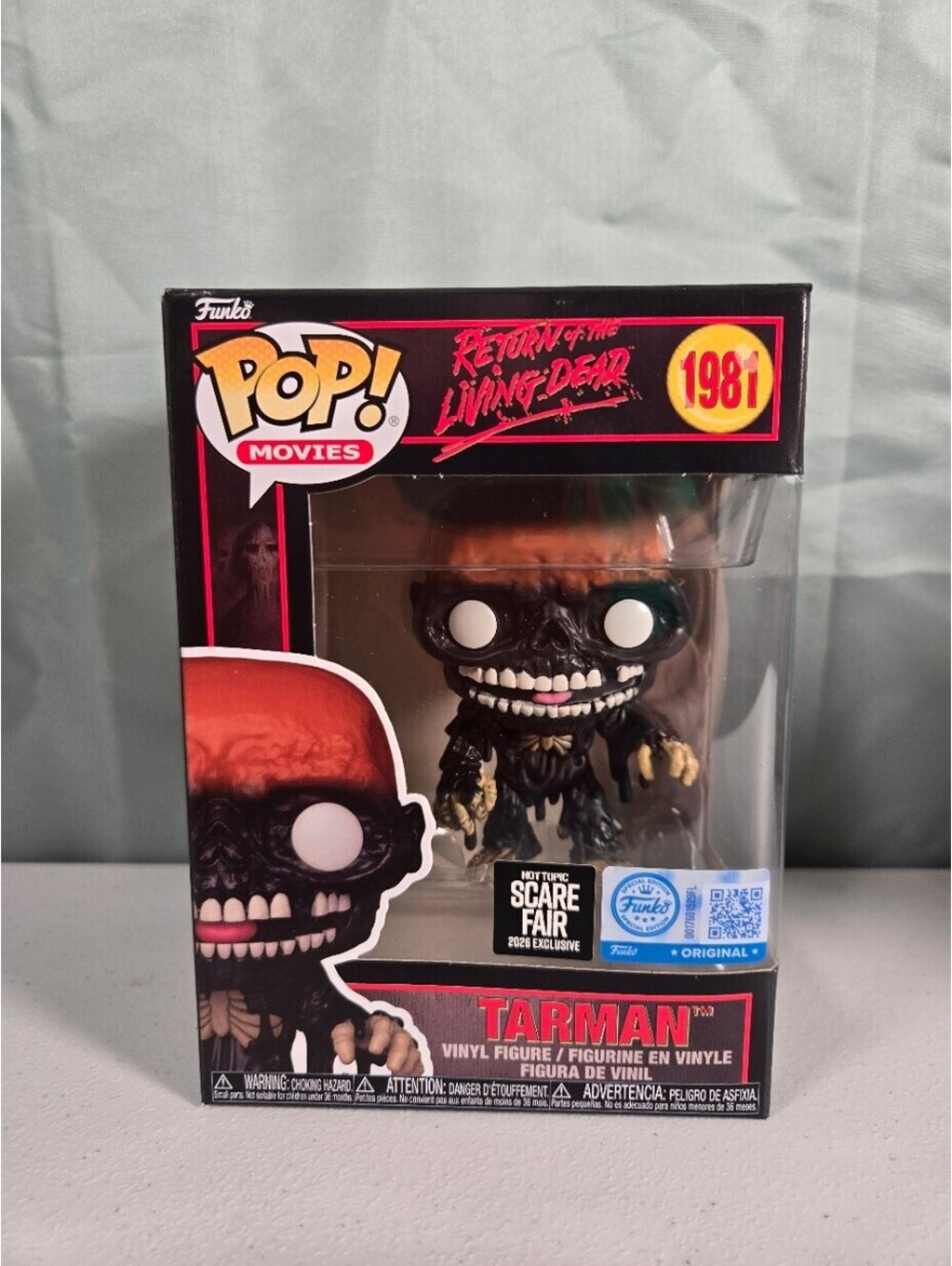 Funko Pop! Movies Return of the Living Dead Tarman 1981 Scare Fair 2026